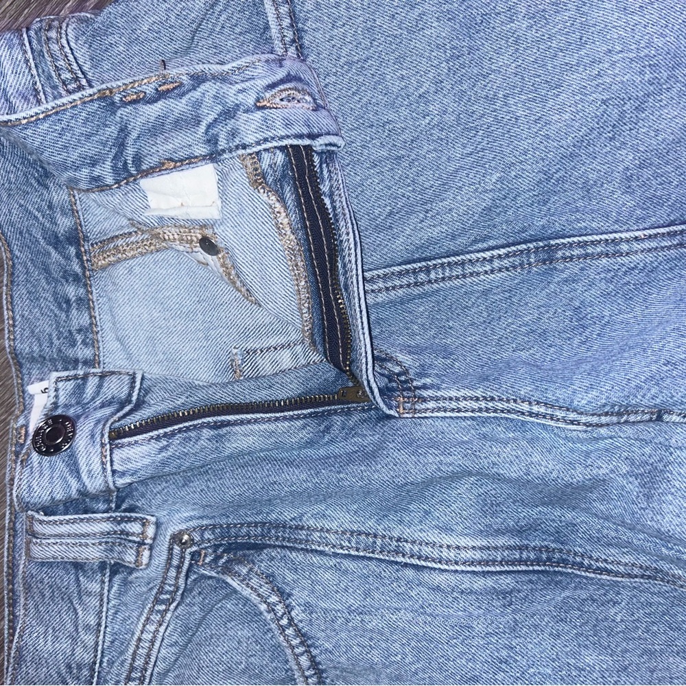 Garage Light Blue Straight Leg Jeans - Picture 6 of 6